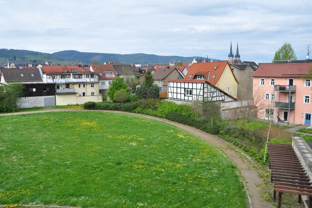 Hotel Am Hohen Schwarm Saalfeld Saale المظهر الخارجي الصورة